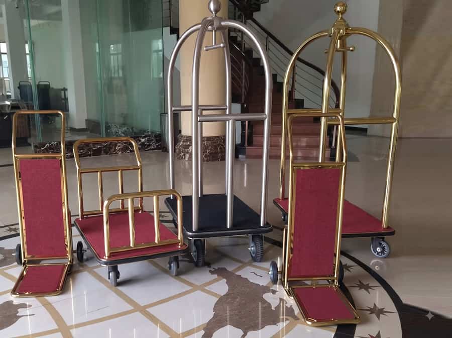 Hình ảnh thực tế xe đẩy hành lý