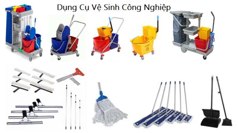 xe làm vệ sinh
